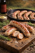 Wildbratwurst vom Rotwild